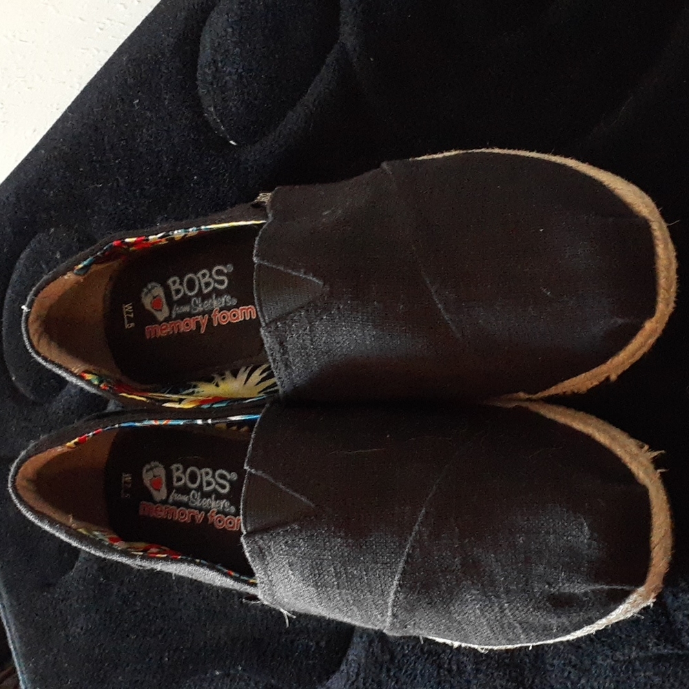 Bobs Memory foam espadril sz 7.5